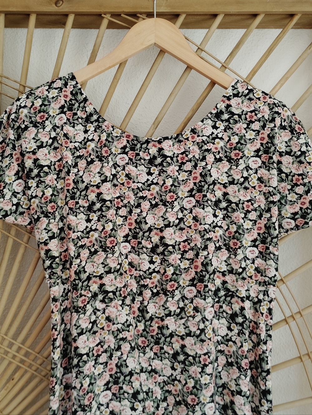 Vintage All That Jazz Floral Maxi Dress - Picture 8 of 11